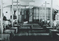 Camp Lockett Barracks inside