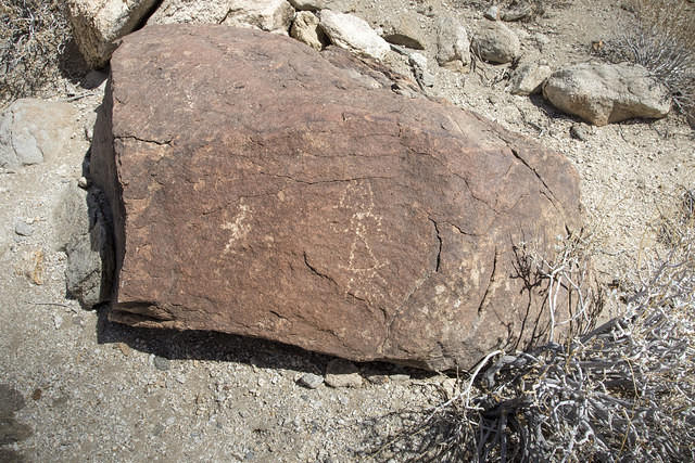 Boulder with Petroglyphs